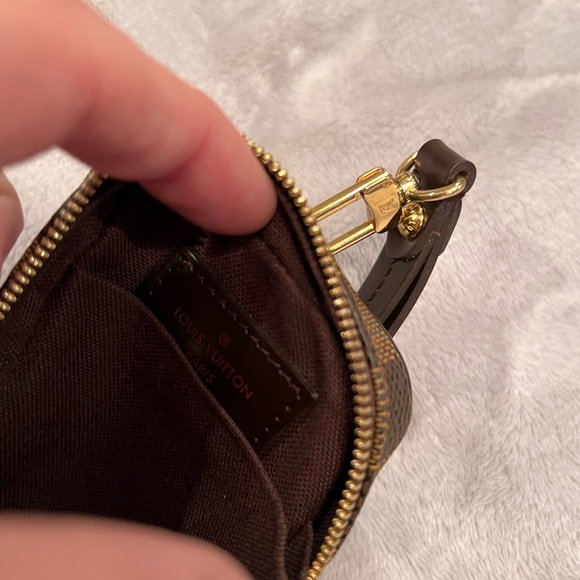 Sale! EUC Damier Ebene Etui Okapi Case PM - Picture 2 of 5